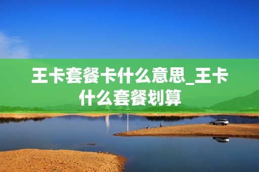 王卡套餐卡什么意思_王卡什么套餐划算