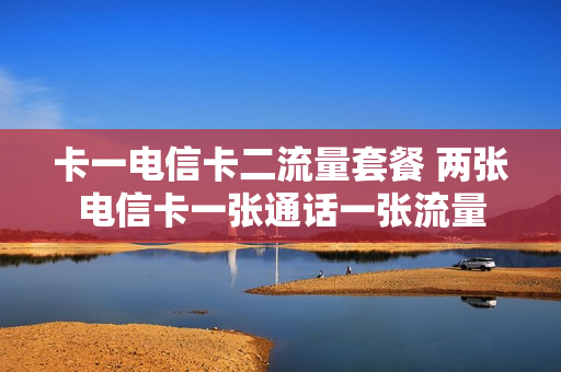 卡一电信卡二流量套餐 两张电信卡一张通话一张流量