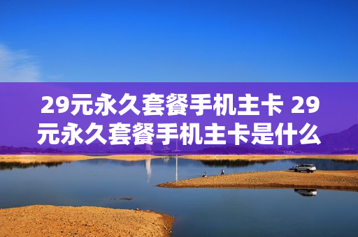 29元永久套餐手机主卡 29元永久套餐手机主卡是什么