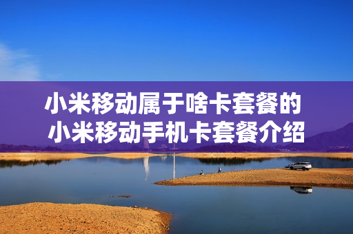小米移动属于啥卡套餐的 小米移动手机卡套餐介绍