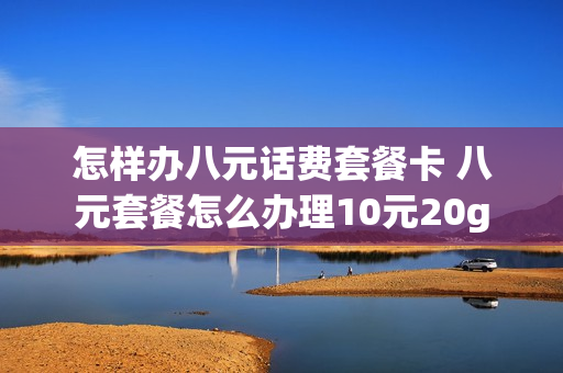 怎样办八元话费套餐卡 八元套餐怎么办理10元20g