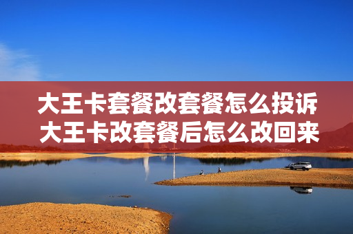 大王卡套餐改套餐怎么投诉 大王卡改套餐后怎么改回来