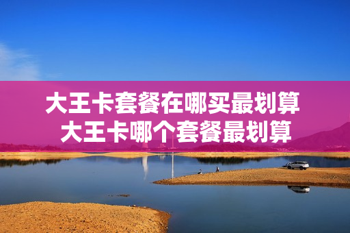 大王卡套餐在哪买最划算 大王卡哪个套餐最划算
