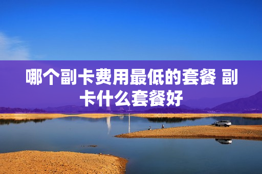 哪个副卡费用最低的套餐 副卡什么套餐好