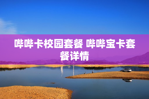 哔哔卡校园套餐 哔哔宝卡套餐详情