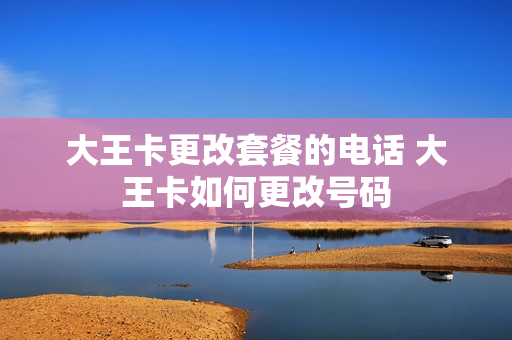 大王卡更改套餐的电话 大王卡如何更改号码