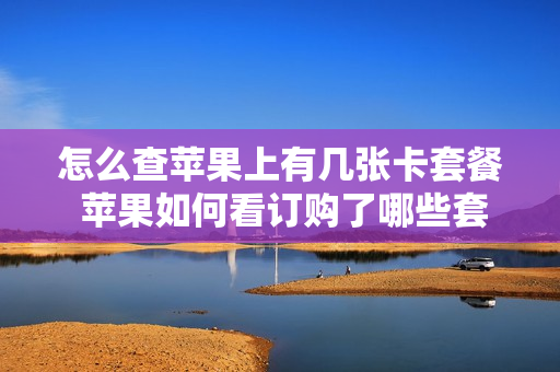 怎么查苹果上有几张卡套餐 苹果如何看订购了哪些套餐
