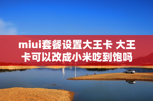 miui套餐设置大王卡 大王卡可以改成小米吃到饱吗