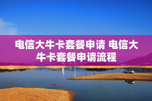电信大牛卡套餐申请 电信大牛卡套餐申请流程