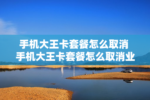 手机大王卡套餐怎么取消 手机大王卡套餐怎么取消业务