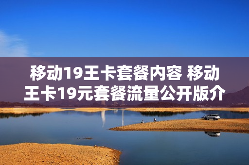 移动19王卡套餐内容 移动王卡19元套餐流量公开版介绍