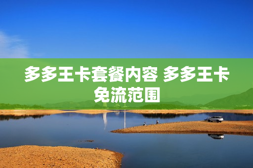 多多王卡套餐内容 多多王卡免流范围