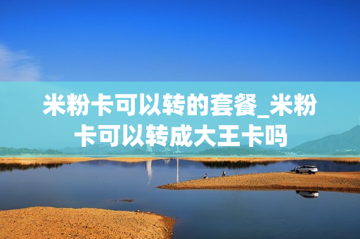 米粉卡可以转的套餐_米粉卡可以转成大王卡吗