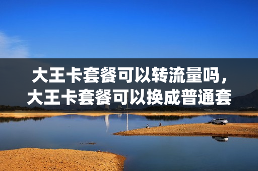 大王卡套餐可以转流量吗，大王卡套餐可以换成普通套餐吗(大王卡可以转成其他套餐吗)