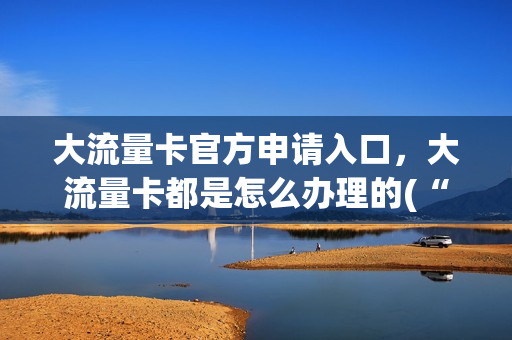 大流量卡官方申请入口，大流量卡都是怎么办理的(“大流量卡”)