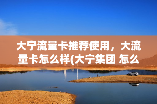 大宁流量卡推荐使用，大流量卡怎么样(大宁集团 怎么样)