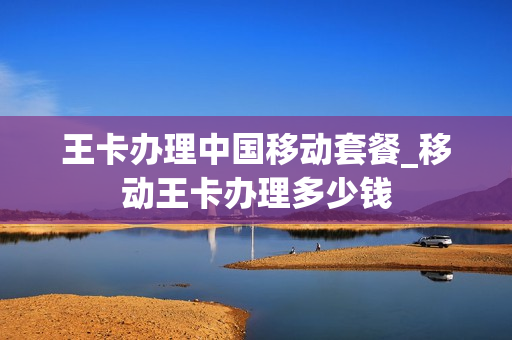 王卡办理中国移动套餐_移动王卡办理多少钱