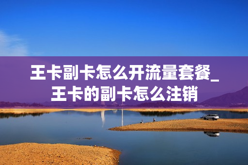 王卡副卡怎么开流量套餐_王卡的副卡怎么注销