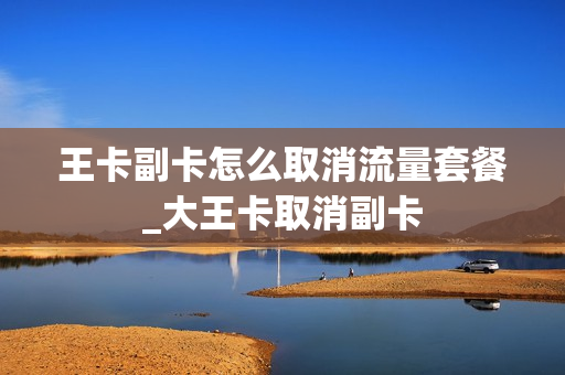 王卡副卡怎么取消流量套餐_大王卡取消副卡