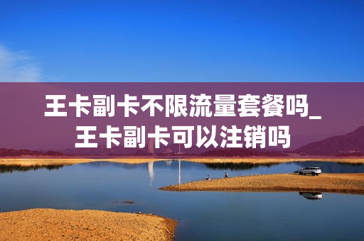 王卡副卡不限流量套餐吗_王卡副卡可以注销吗