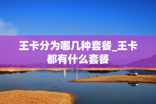 王卡分为哪几种套餐_王卡都有什么套餐