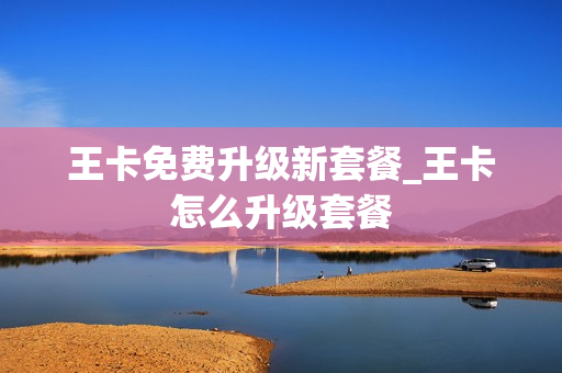 王卡免费升级新套餐_王卡怎么升级套餐