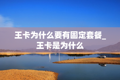 王卡为什么要有固定套餐_王卡是为什么