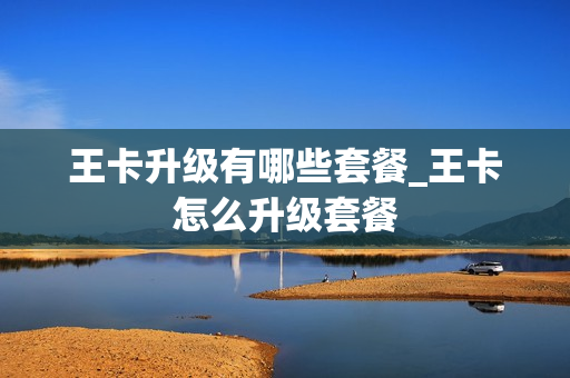 王卡升级有哪些套餐_王卡怎么升级套餐