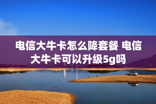 电信大牛卡怎么降套餐 电信大牛卡可以升级5g吗