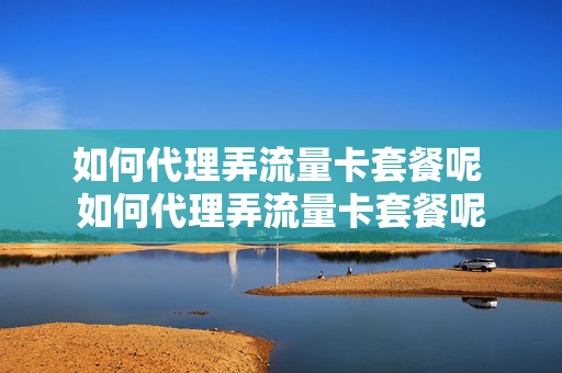 如何代理弄流量卡套餐呢 如何代理弄流量卡套餐呢