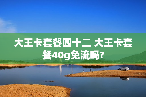 大王卡套餐四十二 大王卡套餐40g免流吗?