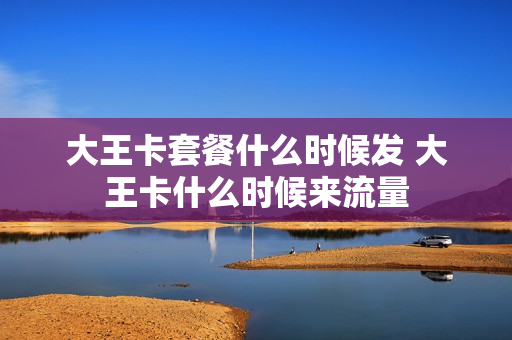 大王卡套餐什么时候发 大王卡什么时候来流量