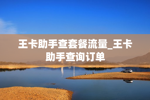 王卡助手查套餐流量_王卡助手查询订单