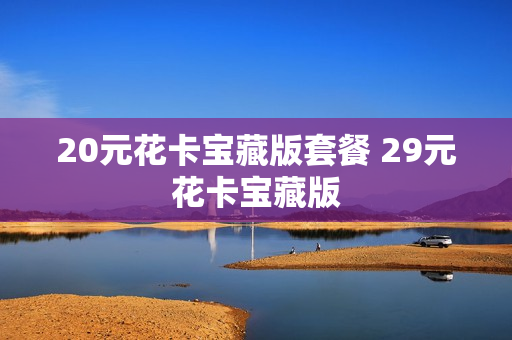 20元花卡宝藏版套餐 29元花卡宝藏版