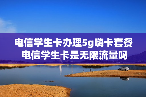 电信学生卡办理5g嗨卡套餐 电信学生卡是无限流量吗