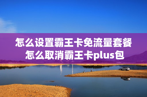 怎么设置霸王卡免流量套餐 怎么取消霸王卡plus包