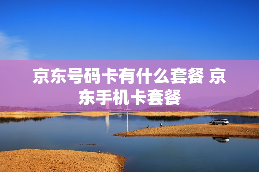 京东号码卡有什么套餐 京东手机卡套餐