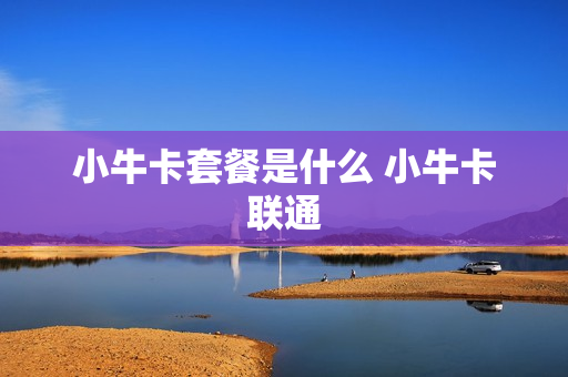 小牛卡套餐是什么 小牛卡联通