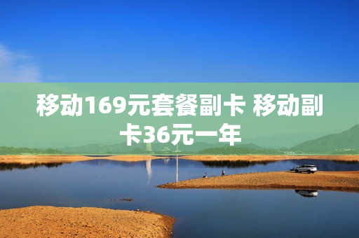 移动169元套餐副卡 移动副卡36元一年