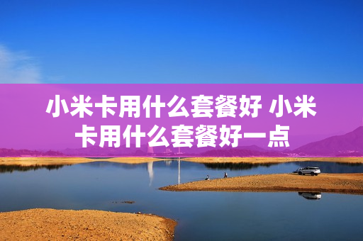 小米卡用什么套餐好 小米卡用什么套餐好一点