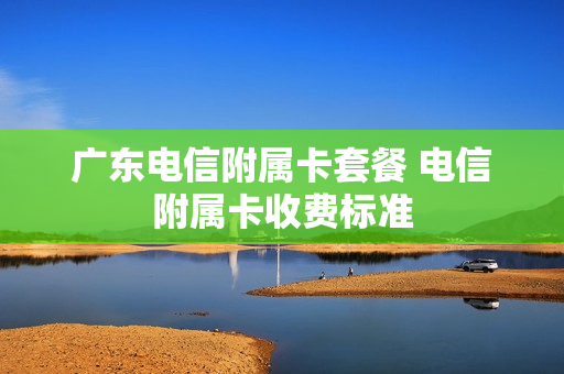 广东电信附属卡套餐 电信附属卡收费标准