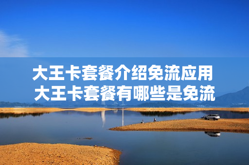 大王卡套餐介绍免流应用 大王卡套餐有哪些是免流