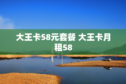 大王卡58元套餐 大王卡月租58