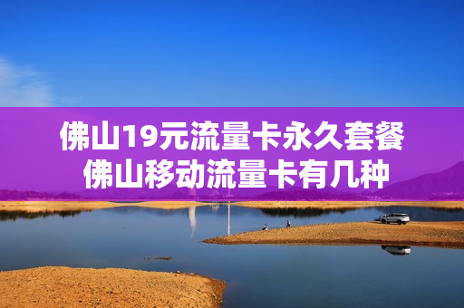 佛山19元流量卡永久套餐 佛山移动流量卡有几种
