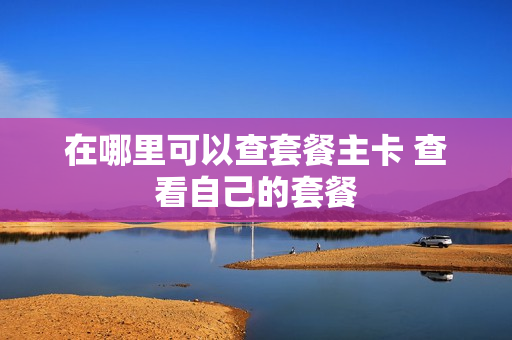 在哪里可以查套餐主卡 查看自己的套餐