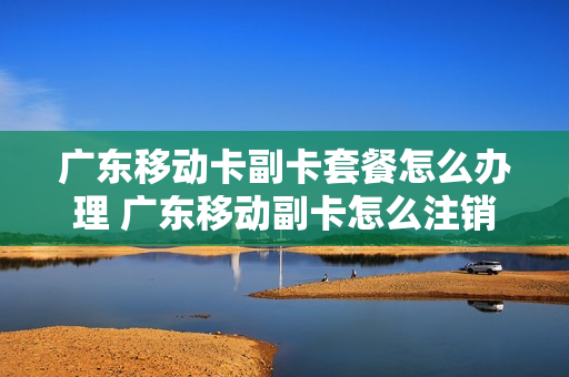 广东移动卡副卡套餐怎么办理 广东移动副卡怎么注销