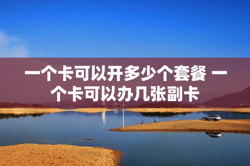 一个卡可以开多少个套餐 一个卡可以办几张副卡