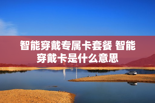智能穿戴专属卡套餐 智能穿戴卡是什么意思