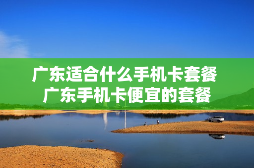 广东适合什么手机卡套餐 广东手机卡便宜的套餐
