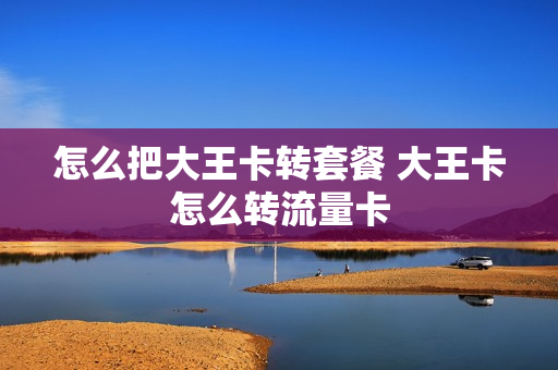 怎么把大王卡转套餐 大王卡怎么转流量卡